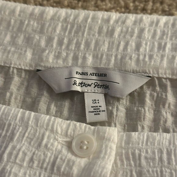 & other stories square neck blouse - Picture 3 of 3